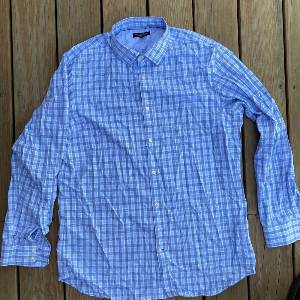 Banana Republic Slim Fit Dress Shirt- Tall